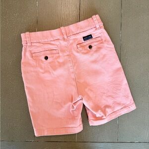 Janie & Jack Boys’ Breaker Shorts Salmon/Coral Khakis • Size: Boys Youth 8 (M)